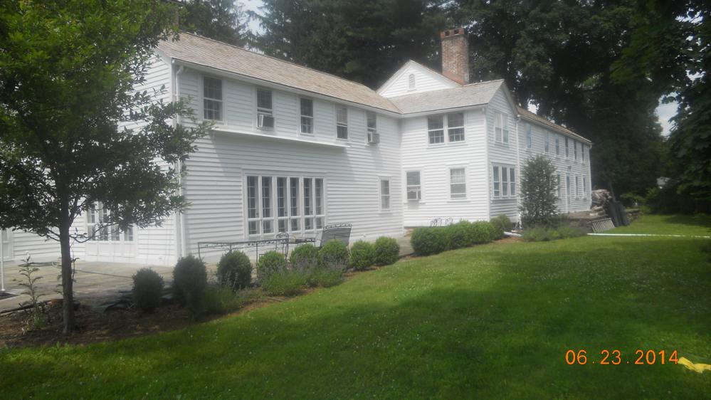 Historical residential paint job on old chester rd in chester nj