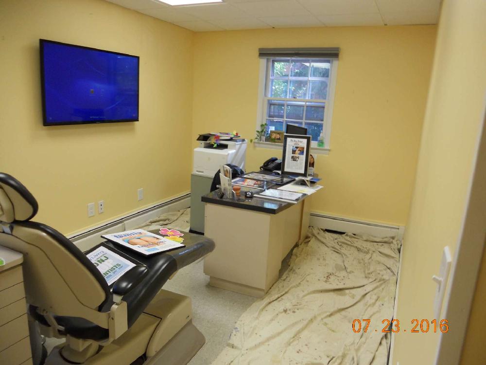 Commercial interior offices painting on parsippany rd in parsippany nj 07054