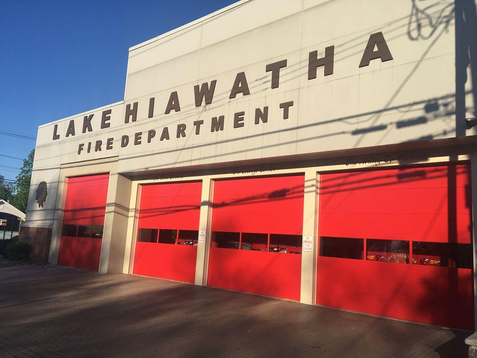 Fire house exterior commercial painting beverwyck rd lake hiawatha nj 07034
