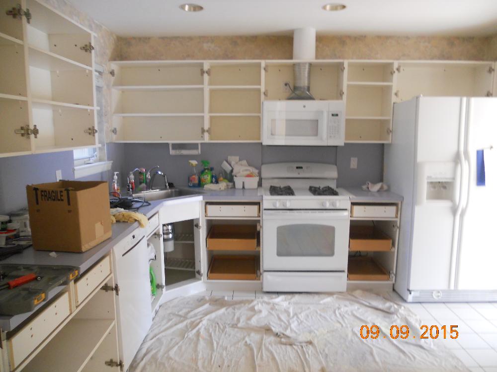 Refinishing of kitchen cabinets epoxy floor coating on garage floor in parsippany nj