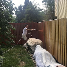TOP-Quality-Exterior-fence-painting-in-Morristown-NJ 1